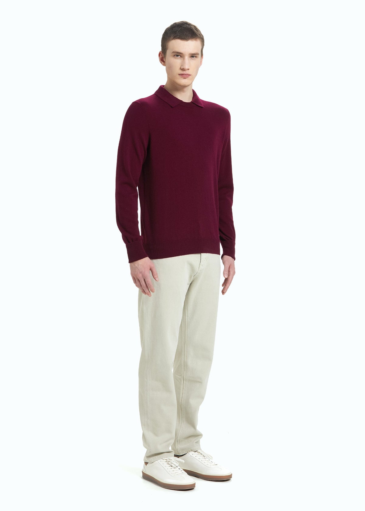 Siena Men's Polo Neck Jumper