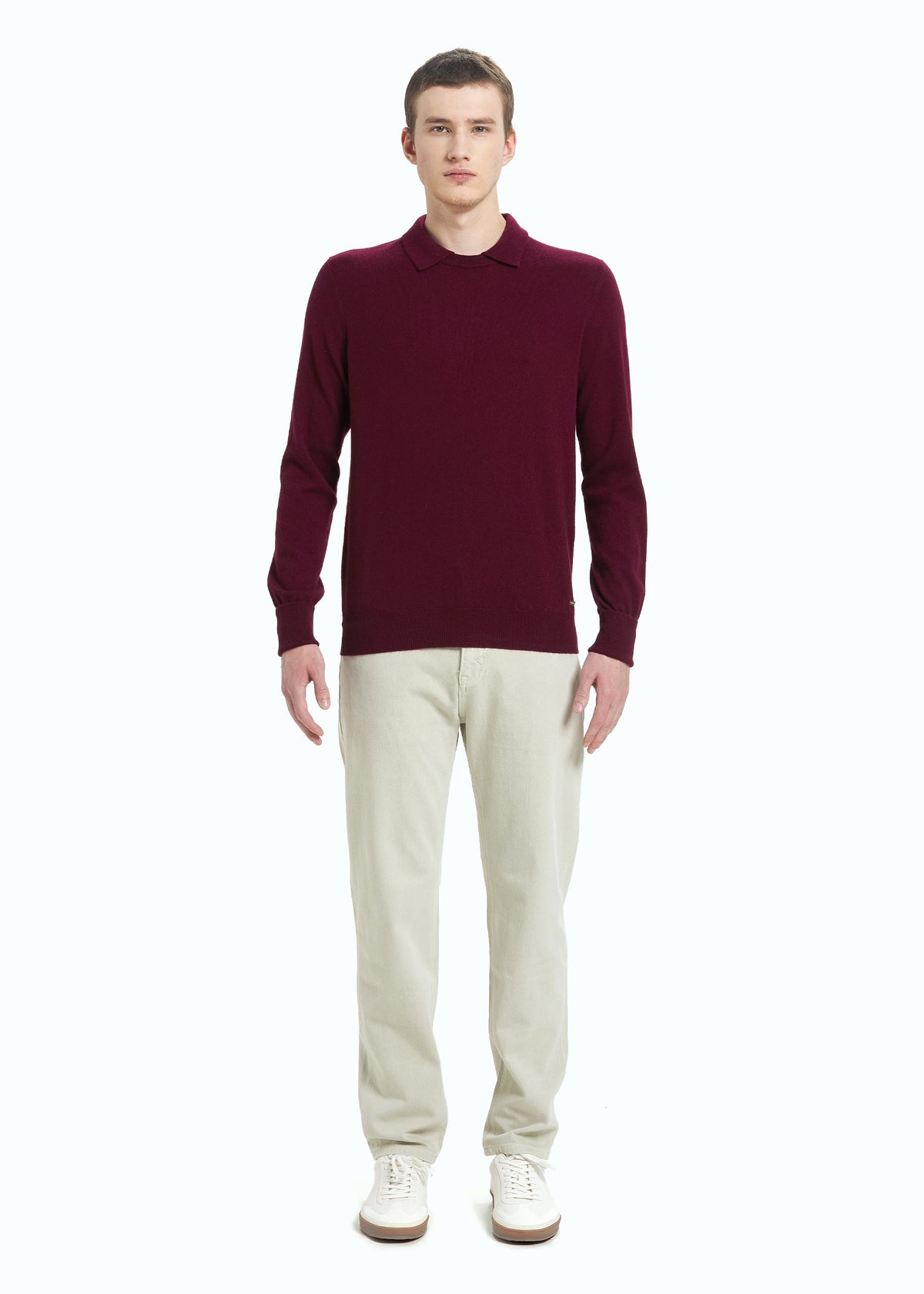 Siena Men's Polo Neck Jumper
