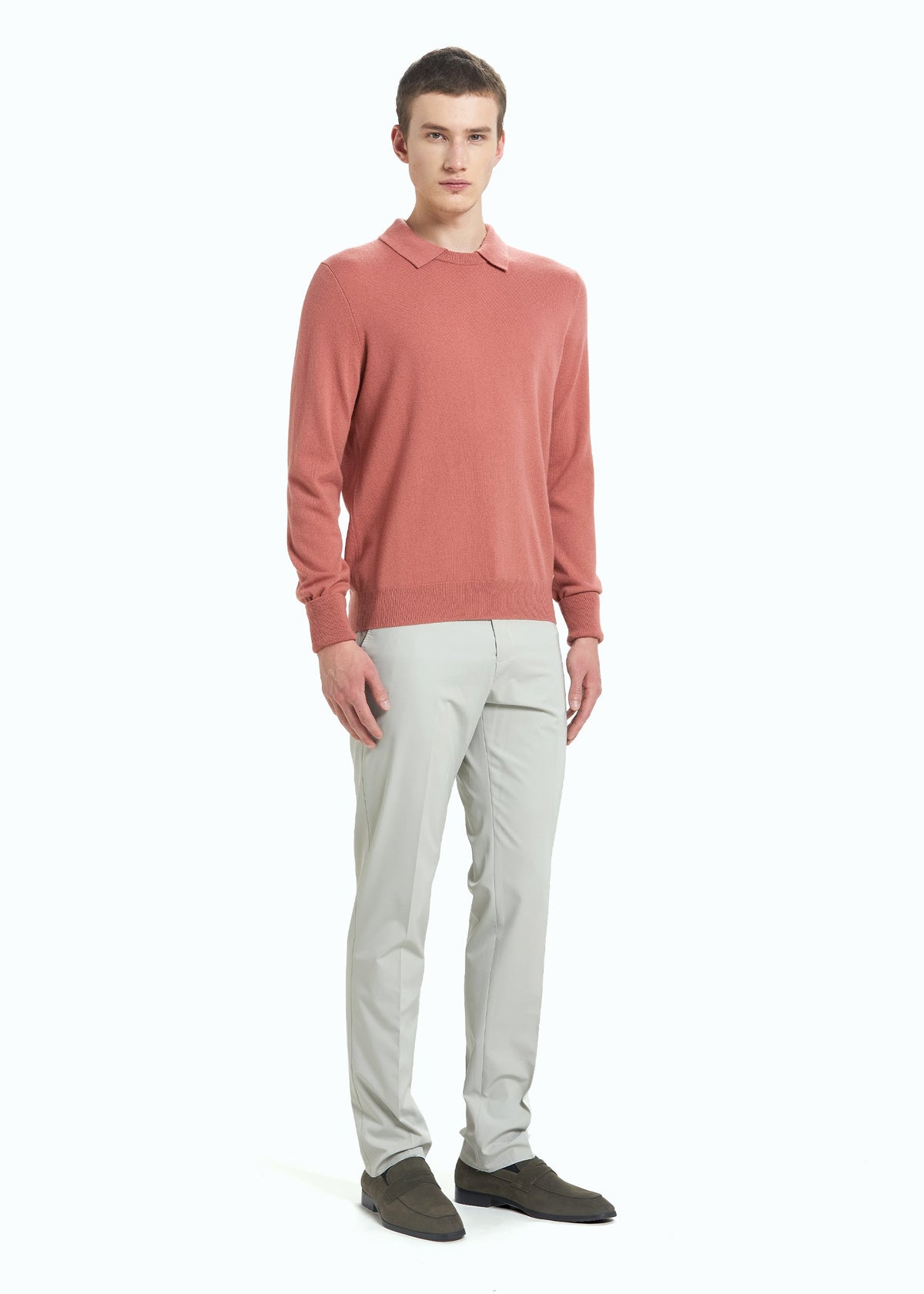 Siena Men's Polo Neck Jumper
