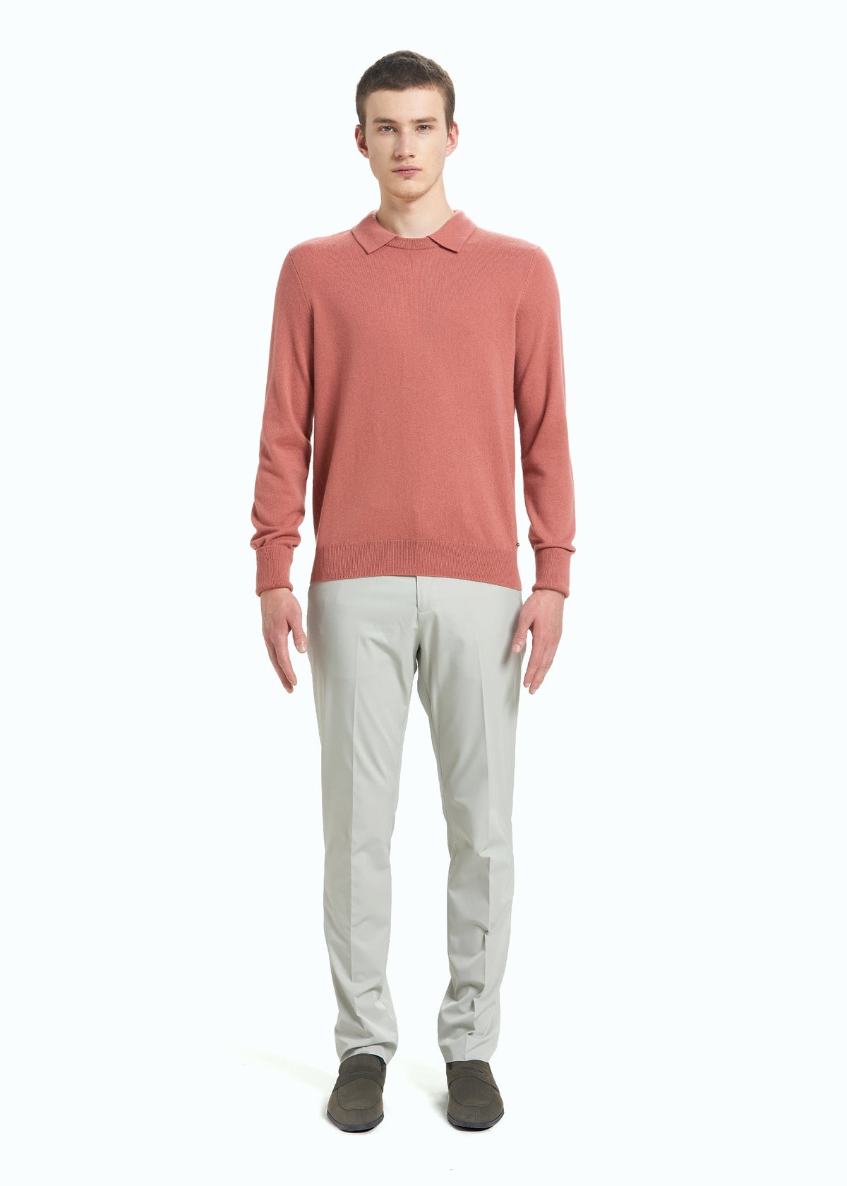 Siena Men's Polo Neck Jumper
