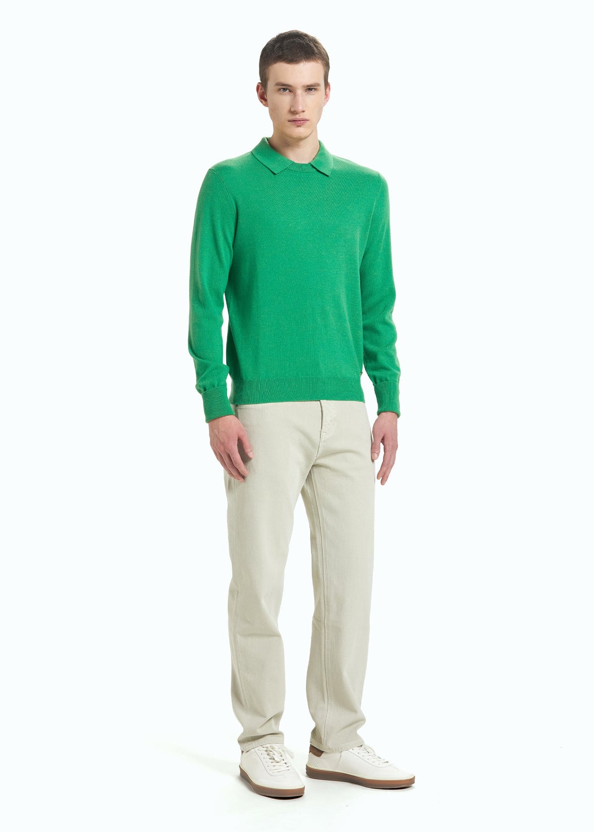 Siena Men's Polo Neck Jumper