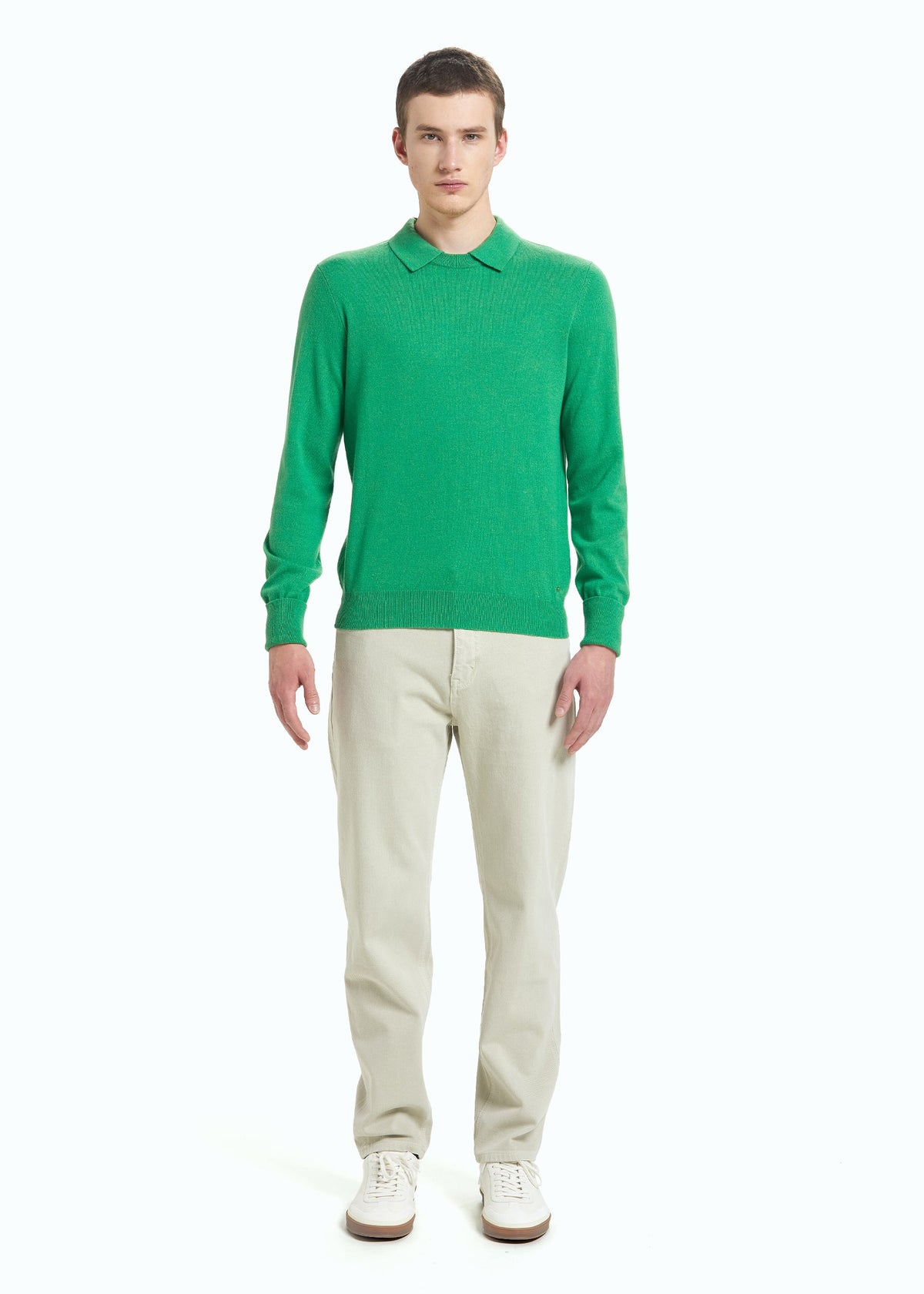 Siena Men's Polo Neck Jumper