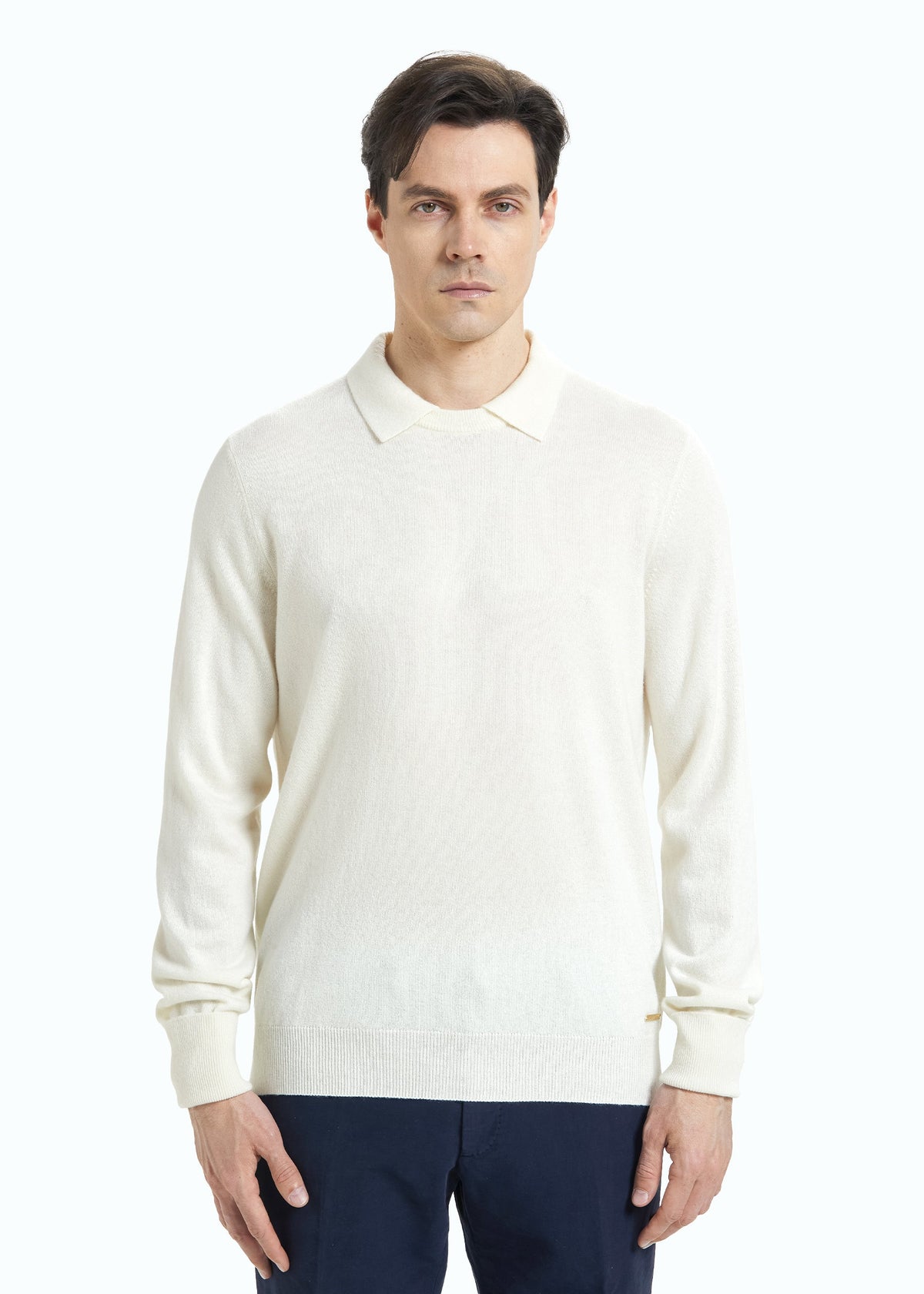 Siena Men's Polo Neck Jumper
