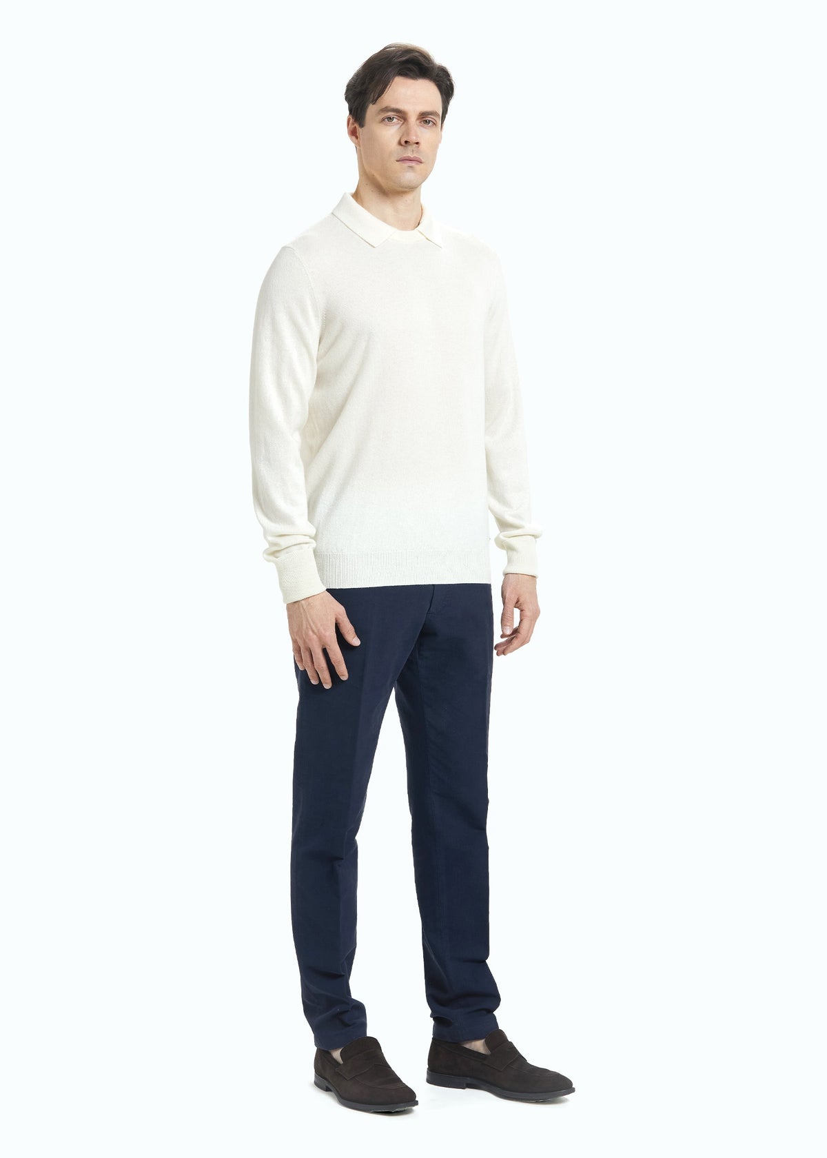 Siena Men's Polo Neck Jumper