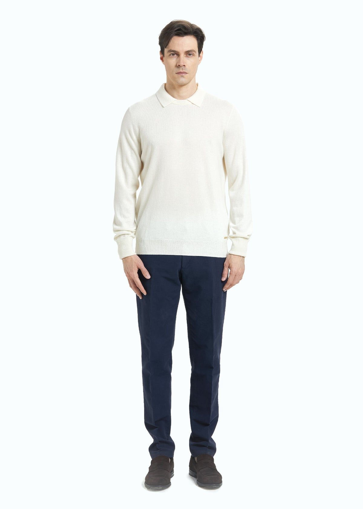 Siena Men's Polo Neck Jumper