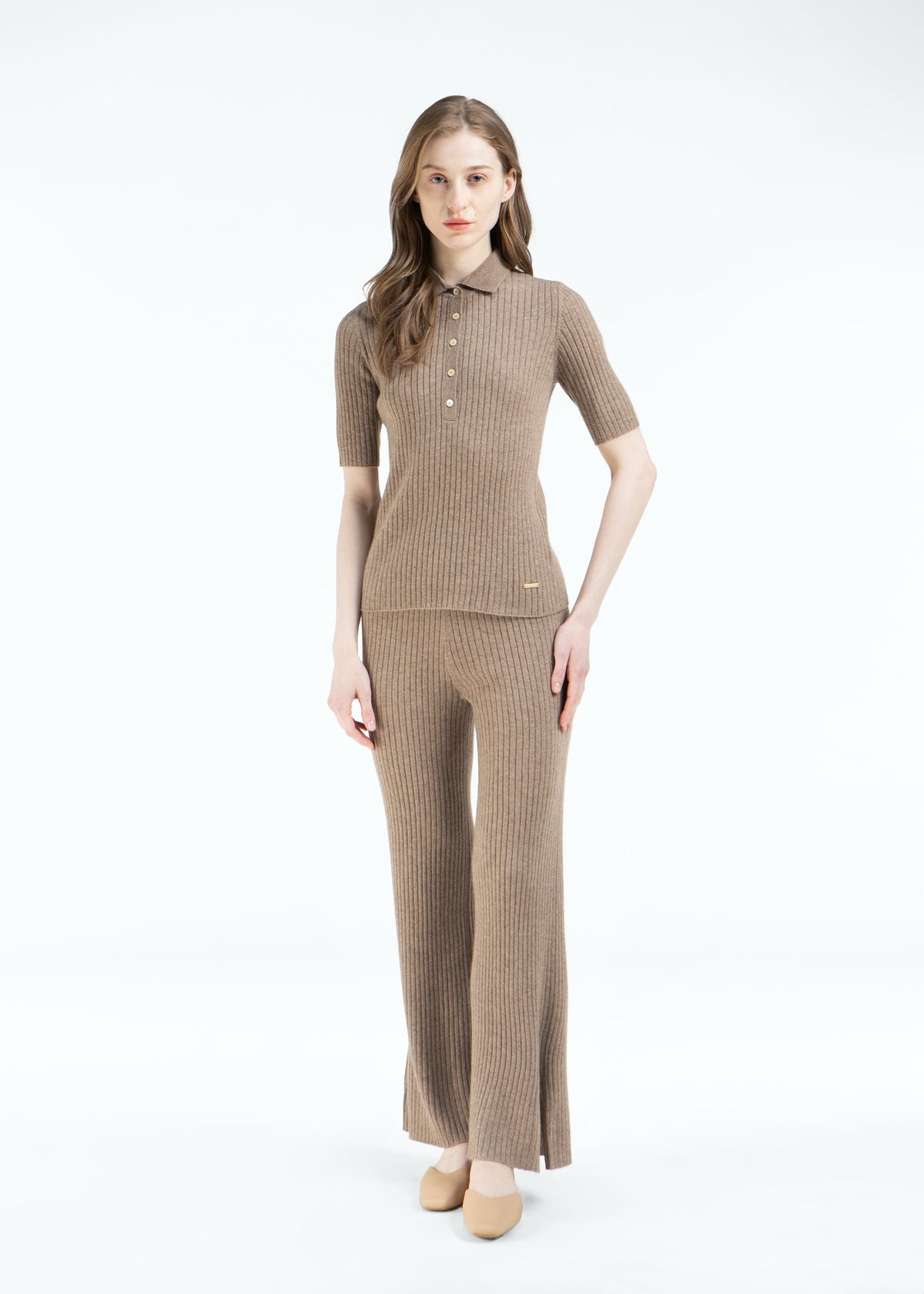 Cenere Polo Top
