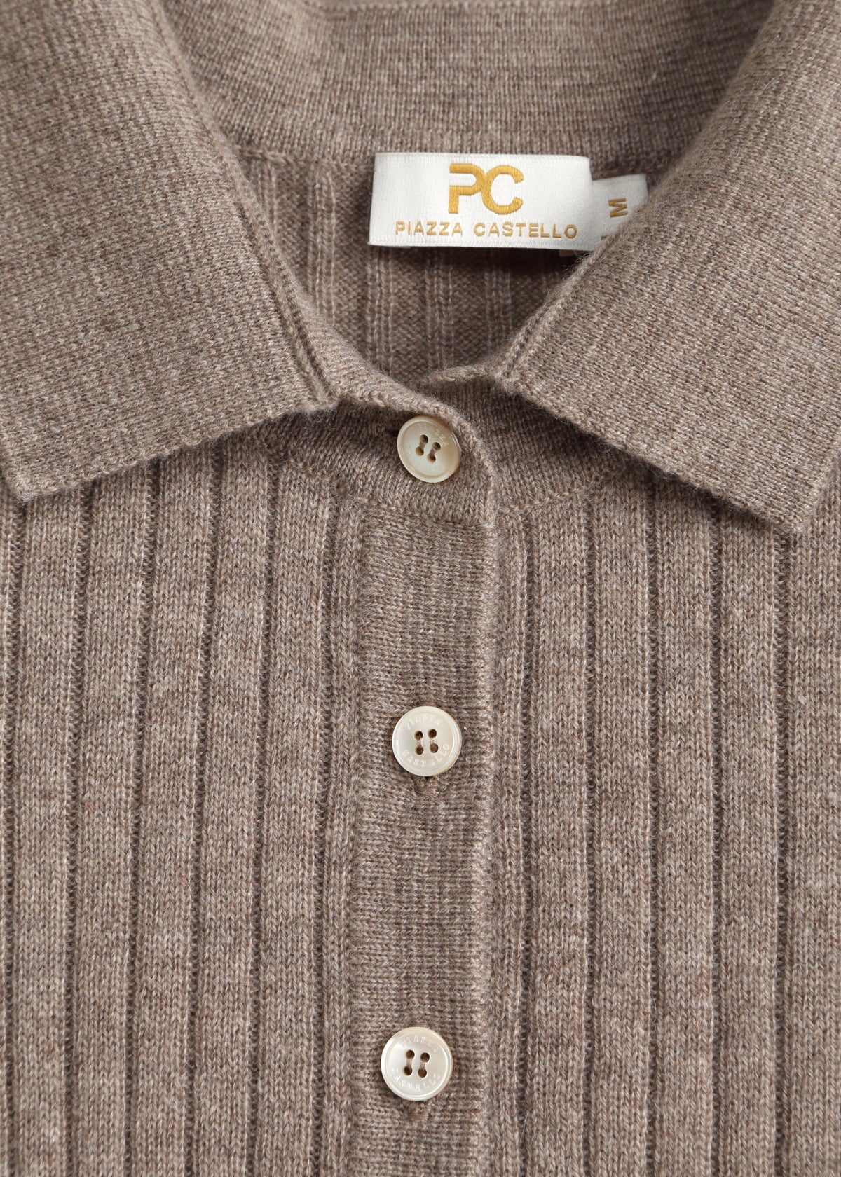 Cenere Polo Top