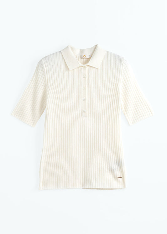 Cenere Polo Top