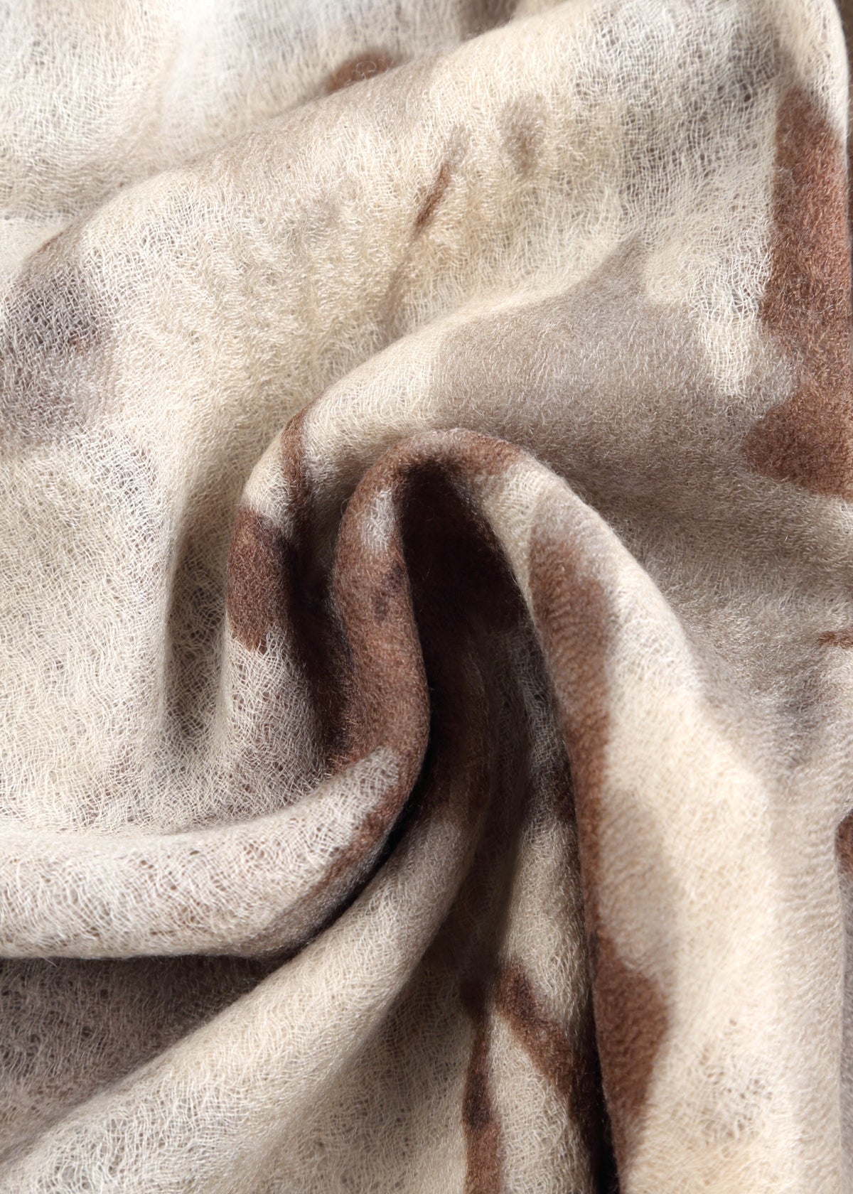 Fiori Cashmere Shawl with Print