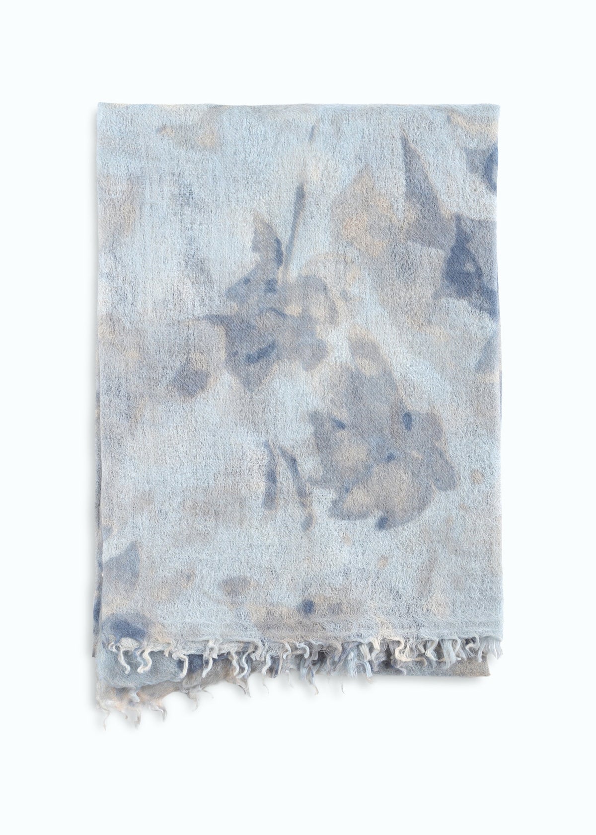 Fiori Cashmere Shawl with Print