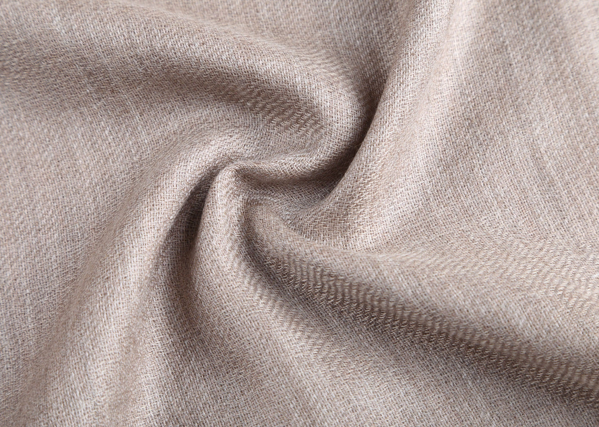Ombra Cashmere Scarf with Stripes