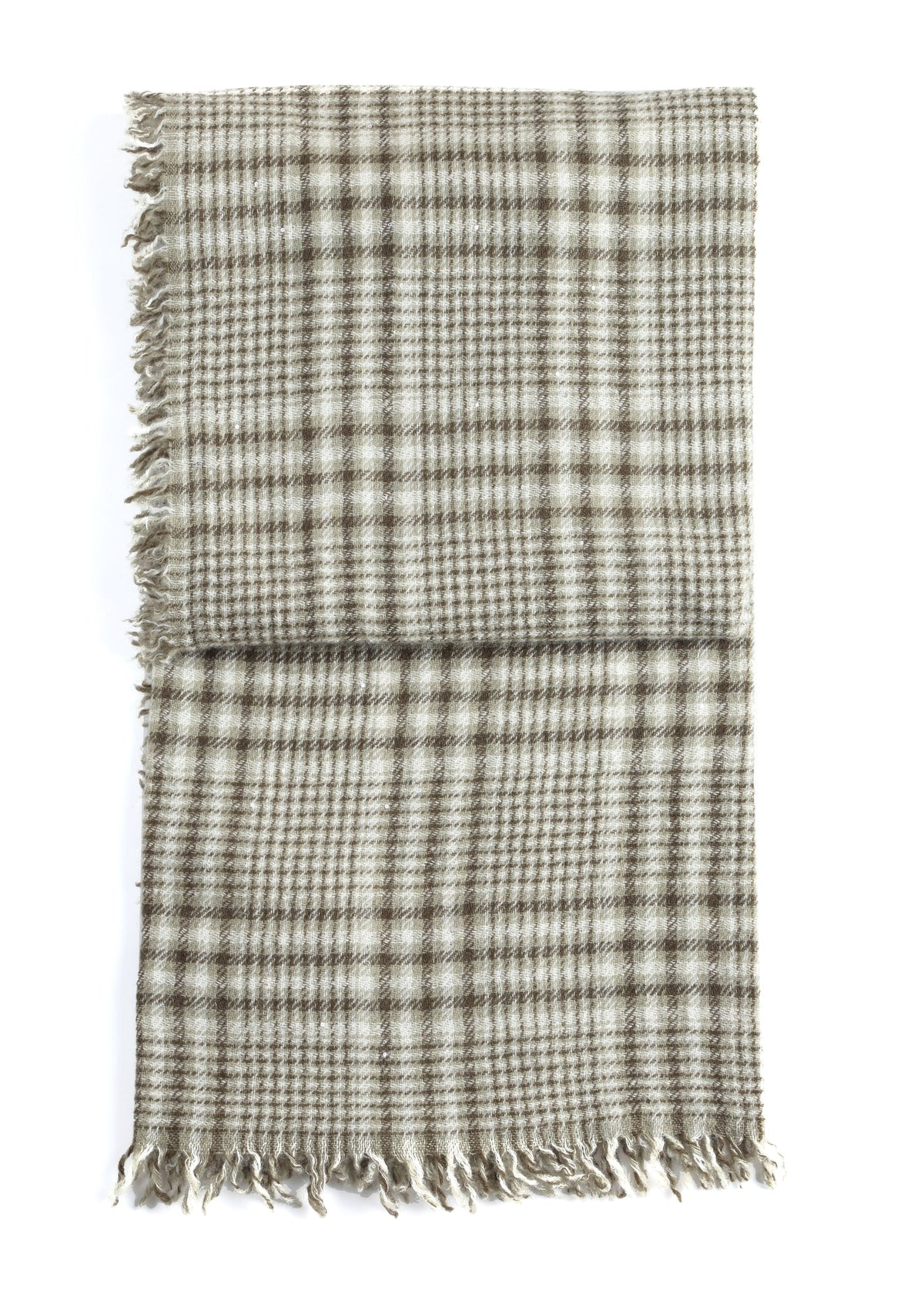 Alpino Plaid Cashmere Shawl
