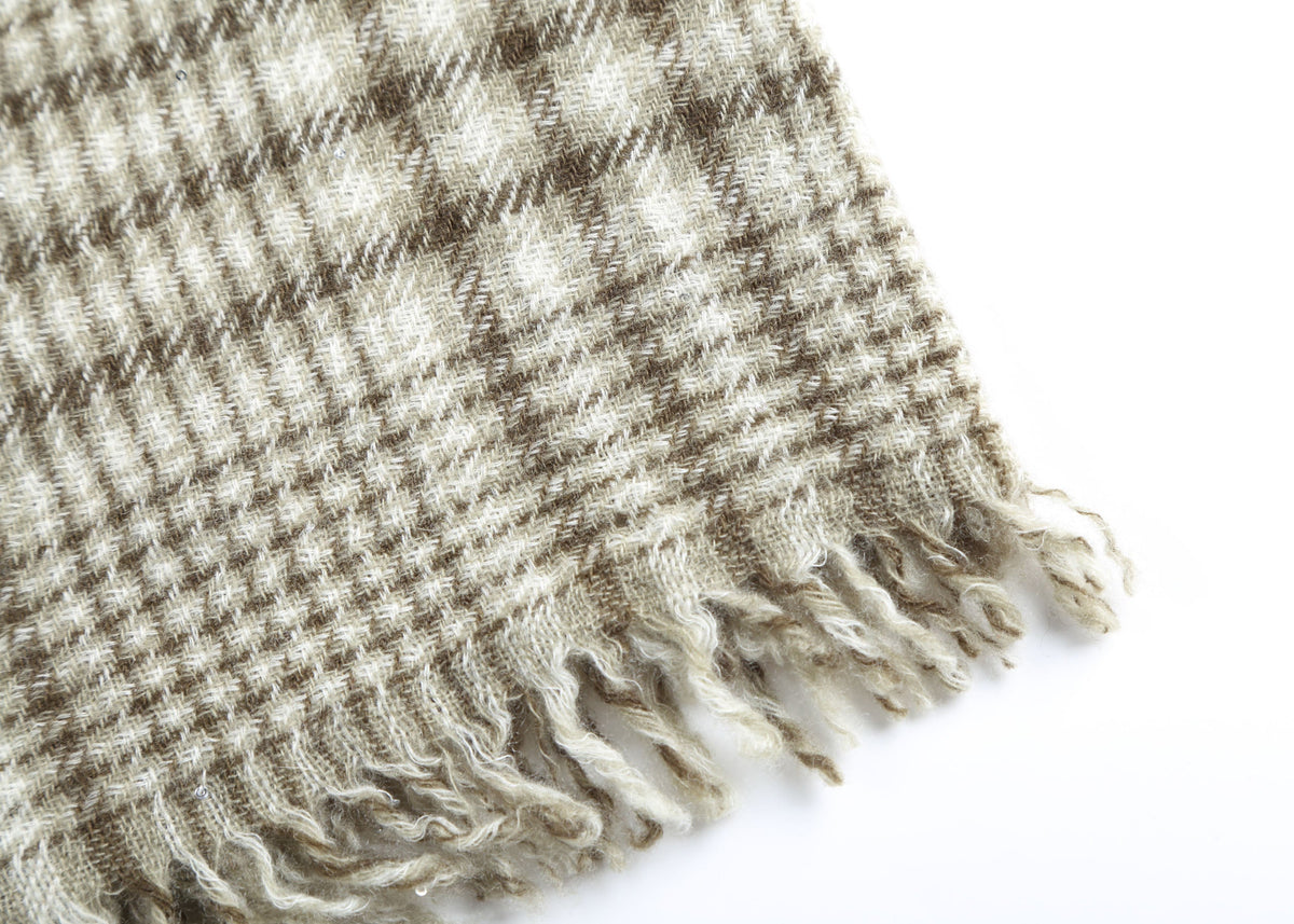 Alpino Plaid Cashmere Shawl