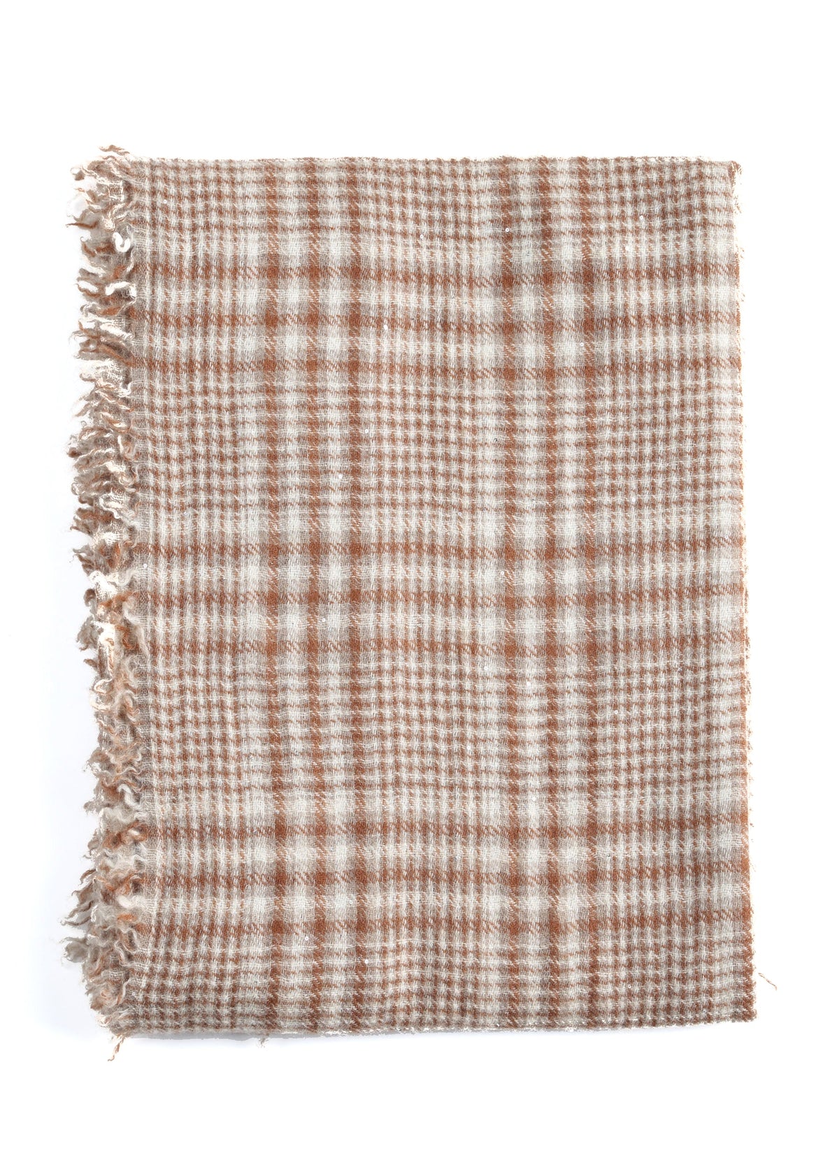 Alpino Plaid Cashmere Shawl