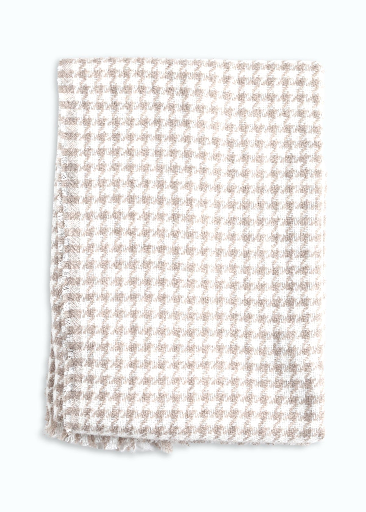 Allegra Houndstooth Shawl