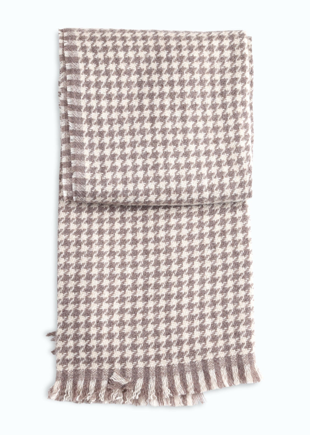Allegra Houndstooth Shawl