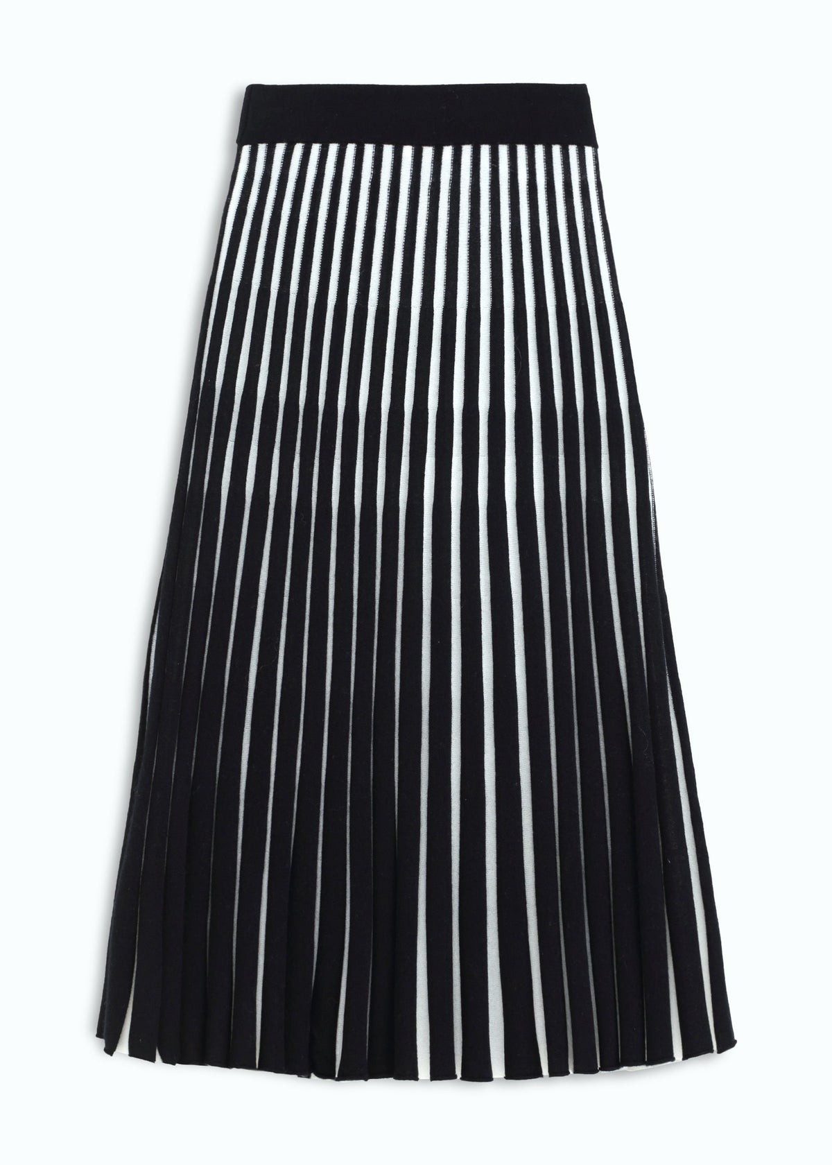 Two-Tone Maxi Skirt