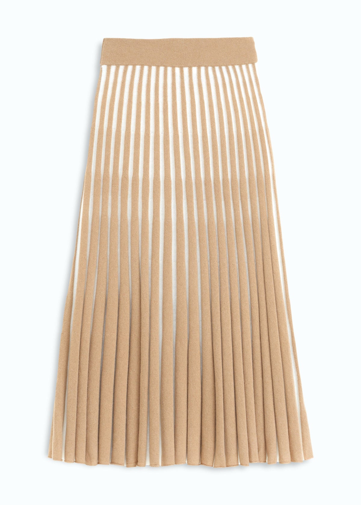 Two-Tone Maxi Skirt