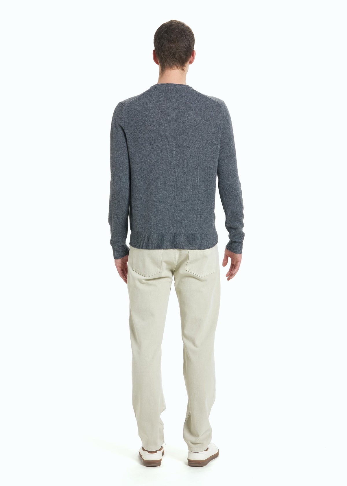 Cavallino Men's Polo Intarsia Jumper