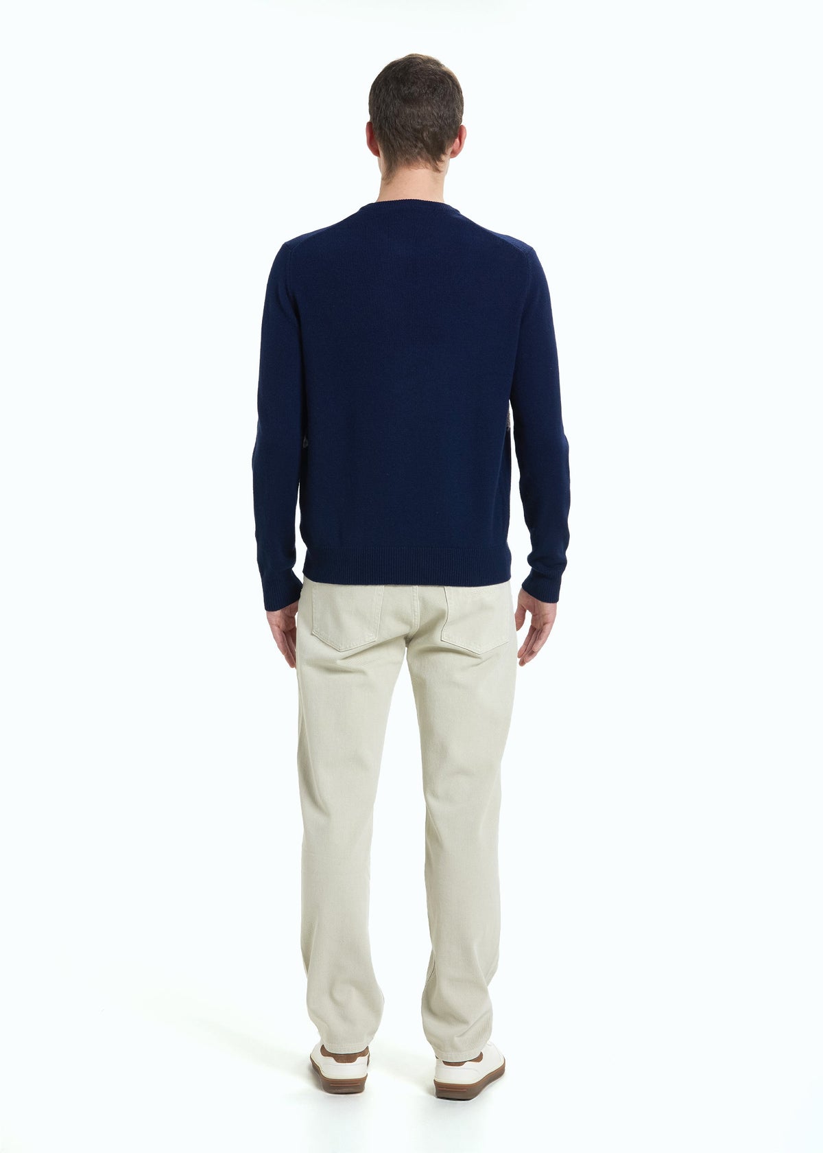 Bravura Men's Intarsia Jumper