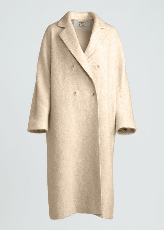 Nebbia Brushed-Finish Cashmere Coat