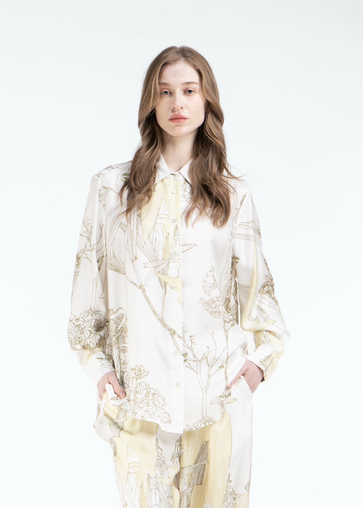Rinascita Oversized Eco-Silk Shirt