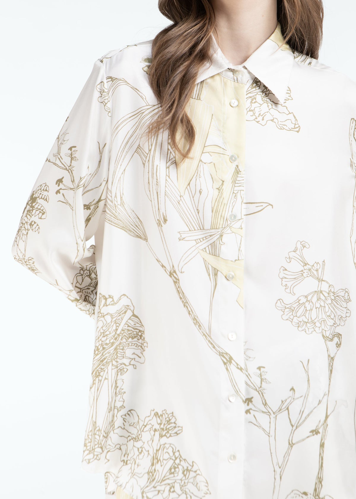 Rinascita Oversized Eco-Silk Shirt