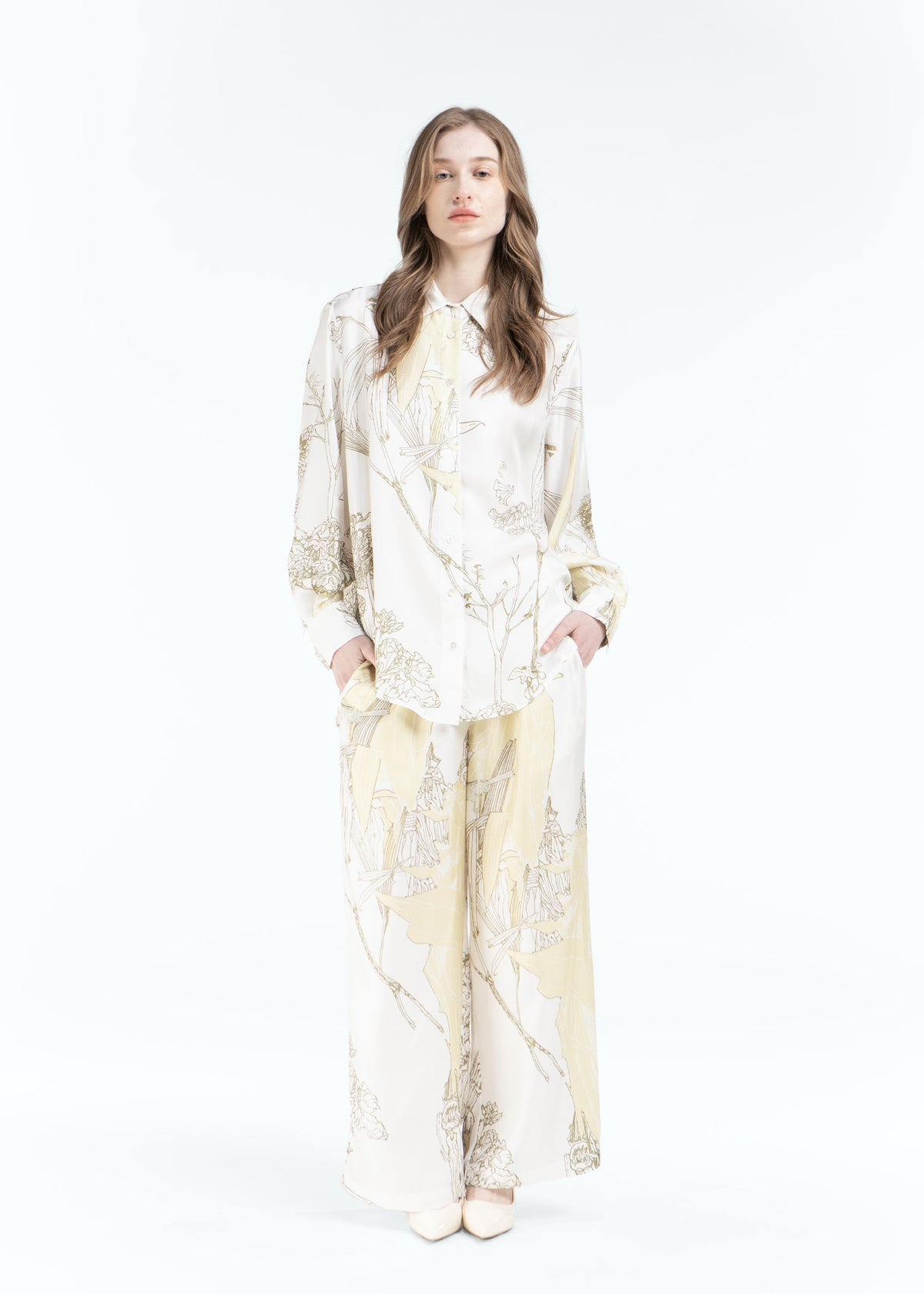 Rinascita Eco-Silk Trousers
